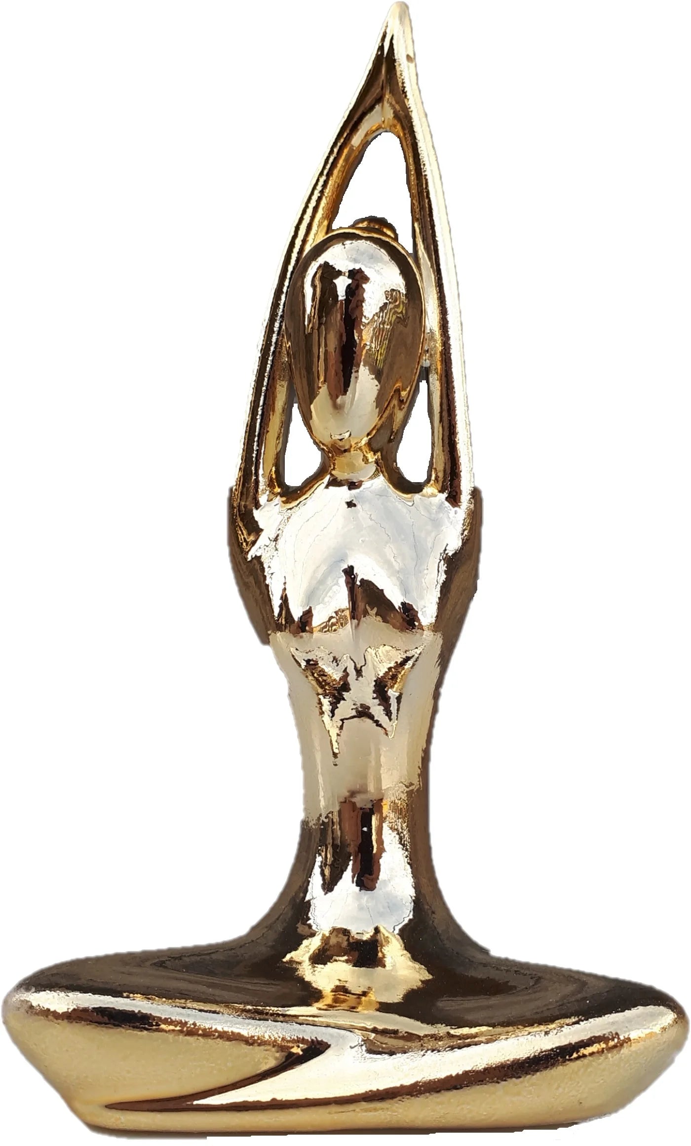Estátua Yoga Decorativa