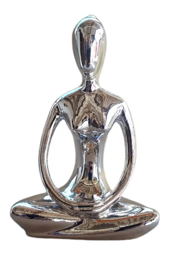 Estátua Yoga Decorativa